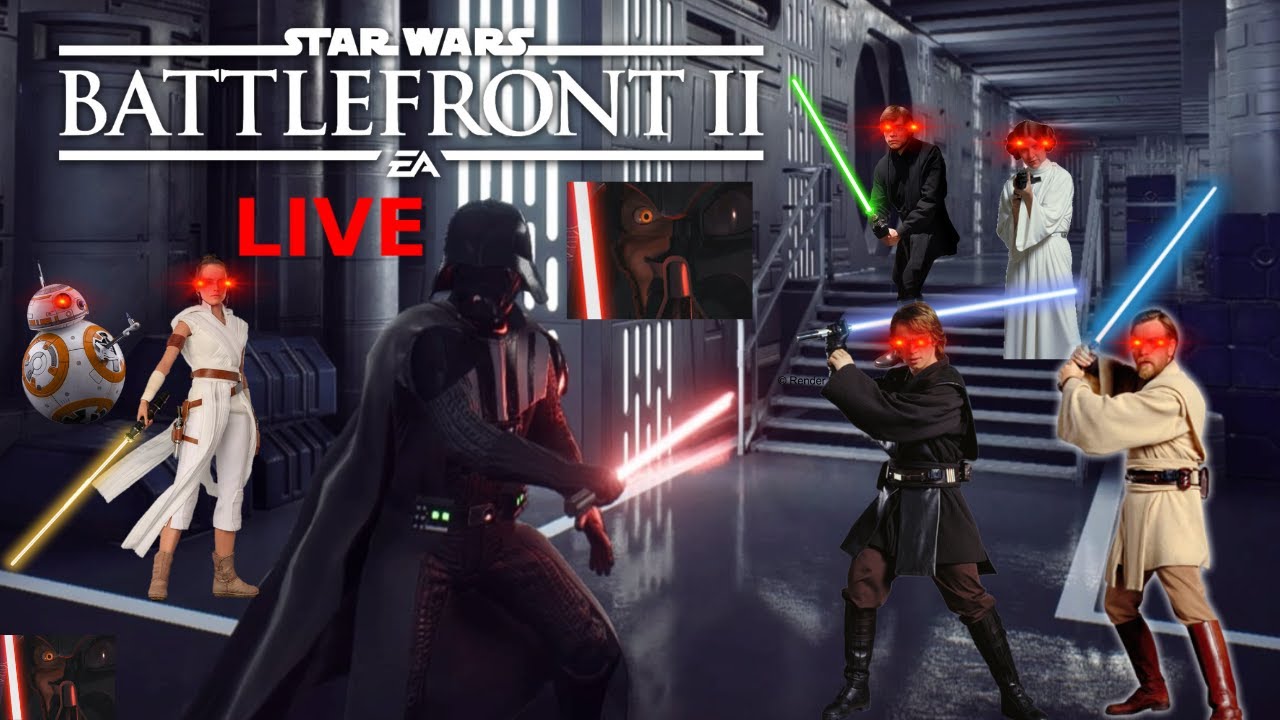 #MakeBattlefront3 | Star Wars Battlefront 2 Live | Fast Spawn Monday | Fighting & Grinding