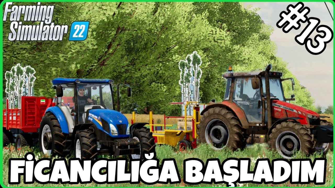 FİDANCILIĞA BAŞLADIM❗️ SOYA FASULYESİNİ HASATLAYIP SATTIM 🔸️ FARMING SIMULATOR 22 GAMEPLAY 