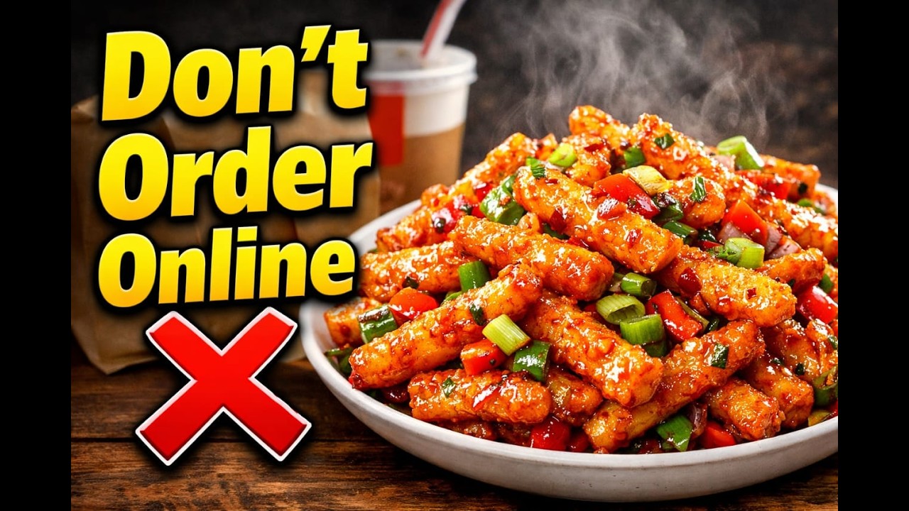 ऐसा Chilly Potato पहले कभी नहीं खाया होगा! 🤯