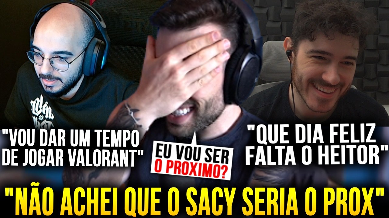 URGENTE! SACY PAROU DE JOGAR VALORANT! TCK E FORSAKEN DESABAFAM SOBRE A SITUAÇÃO DO JOGO!