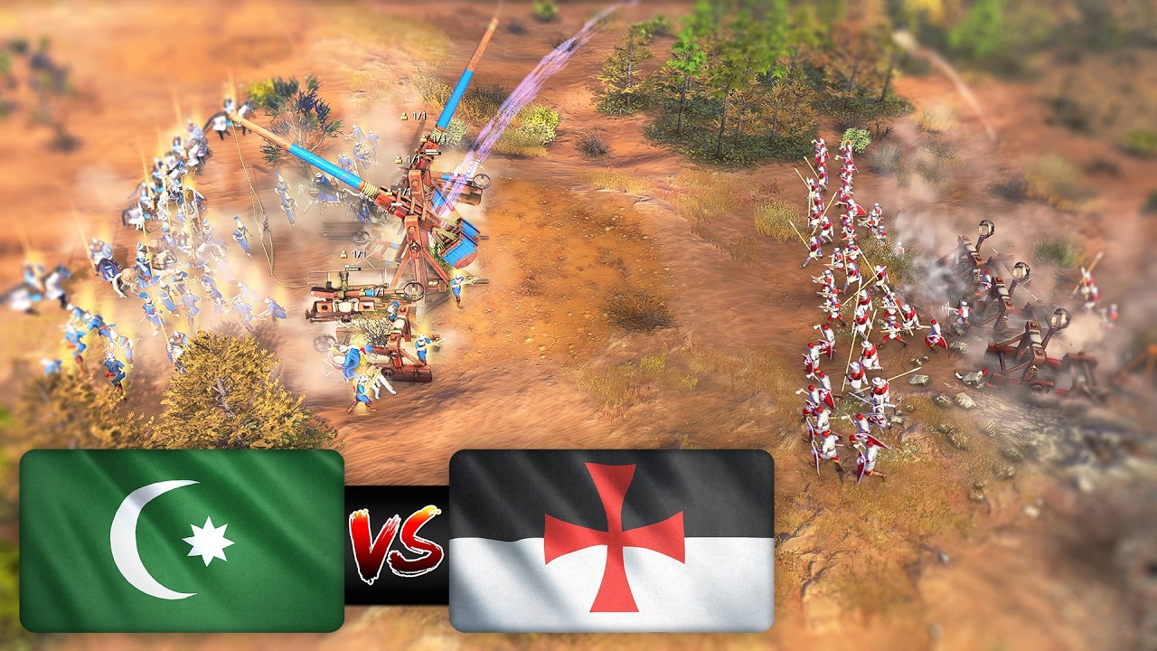 The Ottomans Face a HEAVY Defense - AoE4