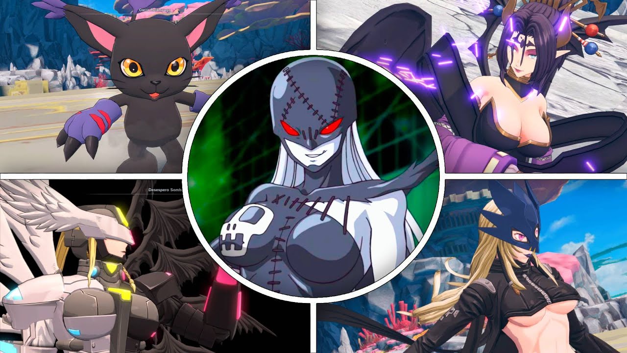 LadyDevimon & Digivolutions – Unique Skills Showcase  | Digimon Story Time Stranger
