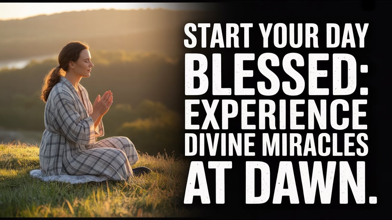 Embrace Today&rsquo;s Miraculous Blessings: Seek the Divine Presence with Powerful Prayer at Dawn