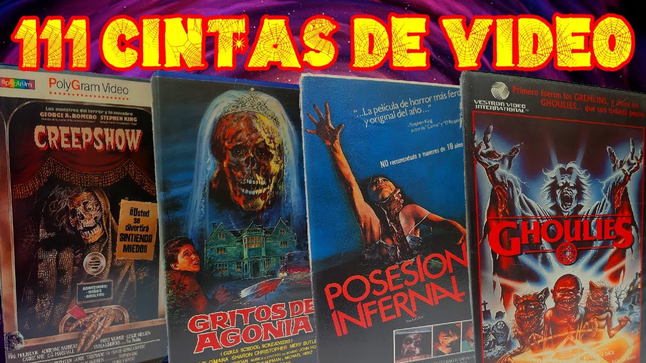 MIS 111 CINTAS DE VIDEO FAVORITAS | VHS, BETAMAX, V.2000 | CULTO AL VIDEO.