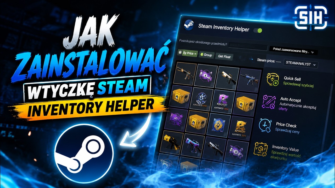 Jak zainstalować Steam Inventory Helper (2026) ⚡