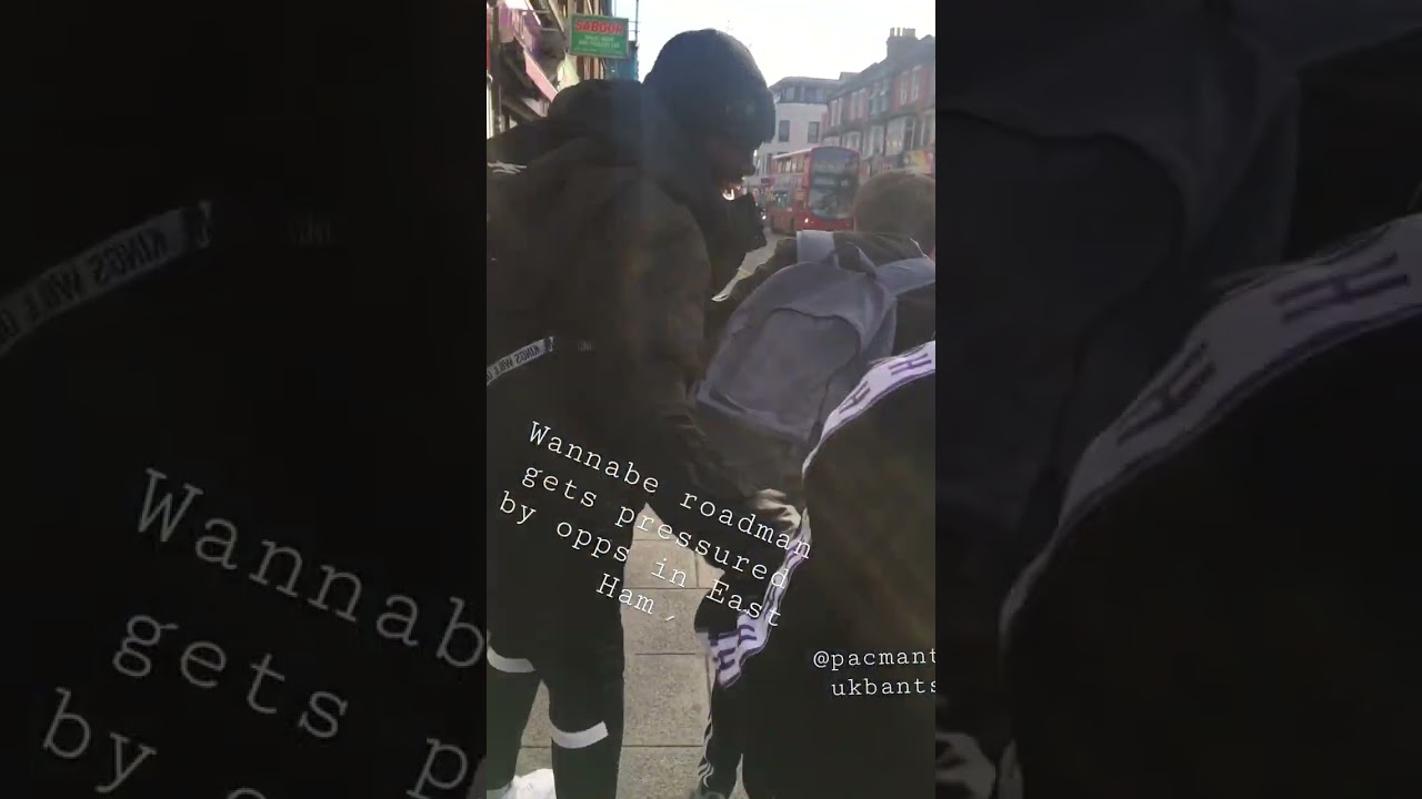 wannabe roadman pressured by oops