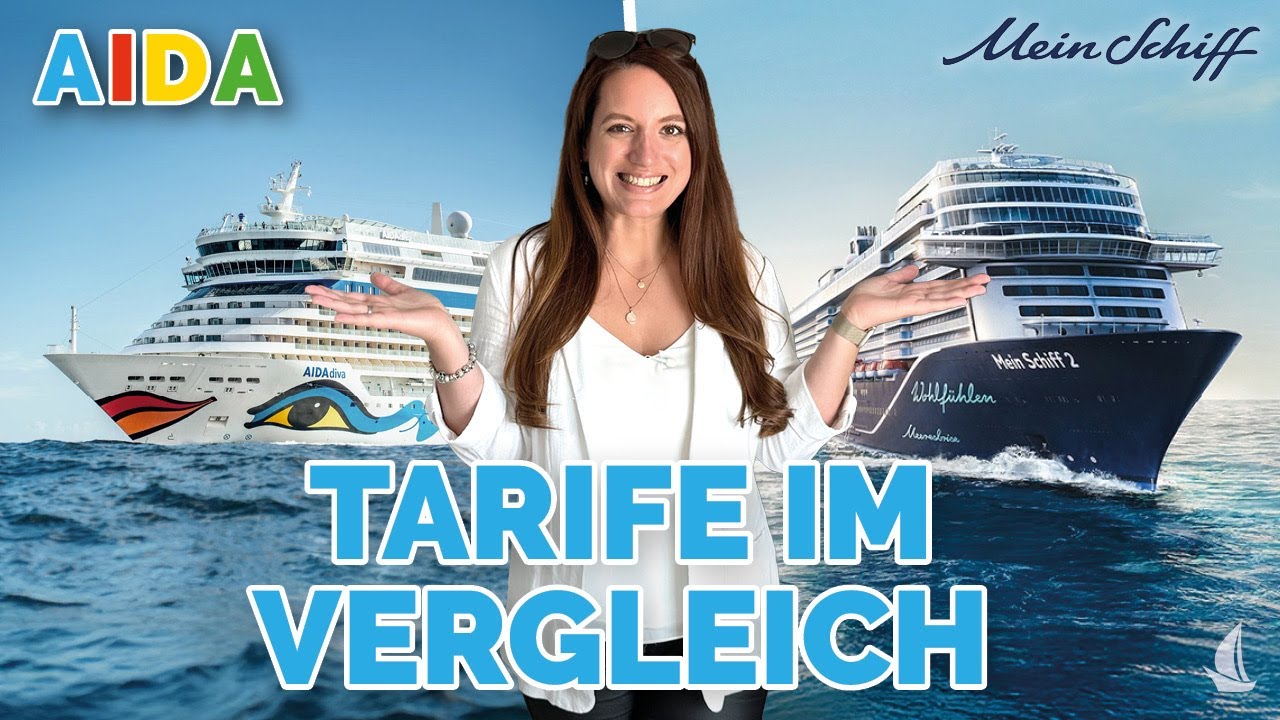 Mein Schiff oder AIDA? Der große Tarif-Check mit Rebekka