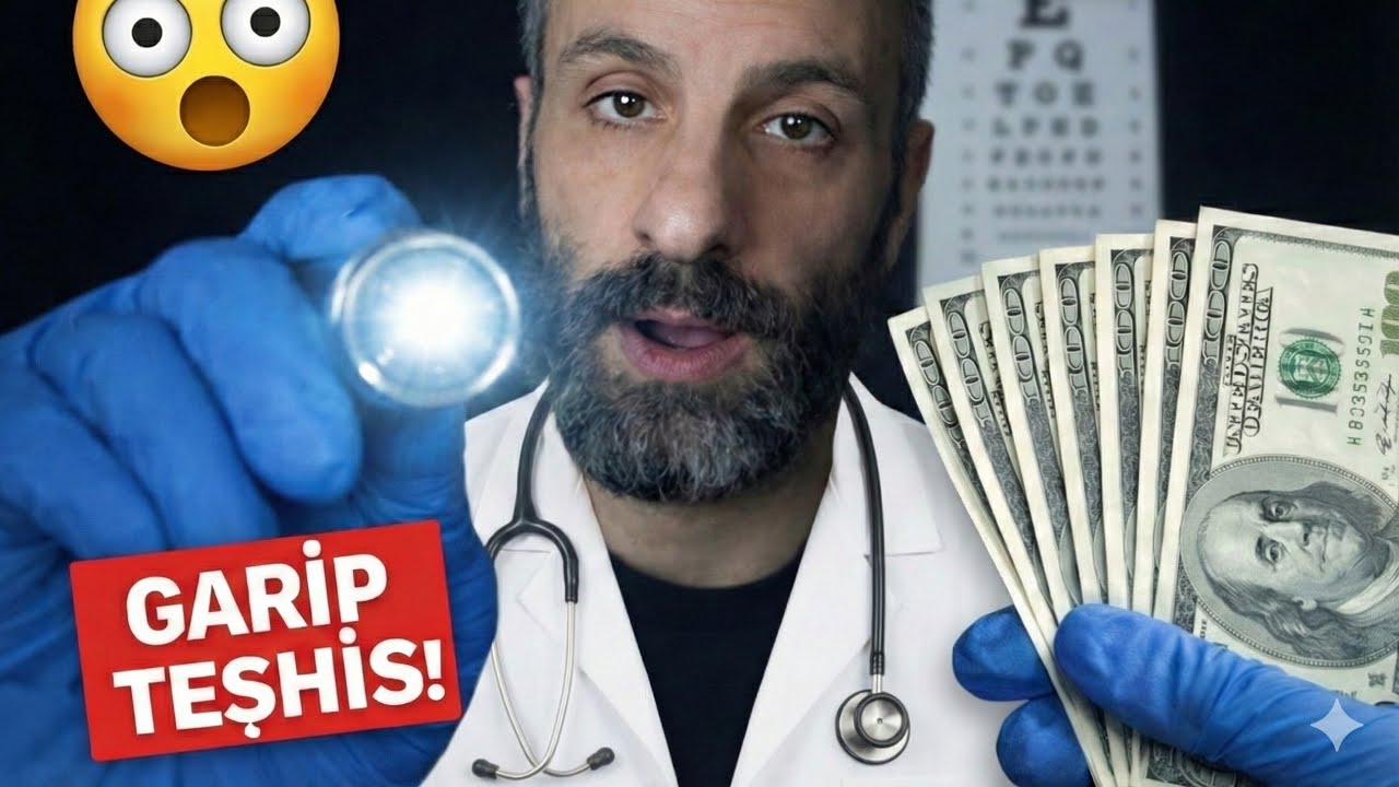  Türkçe ASMR Göz Doktoru Muayenesi 👁️  (Fısıltı, Komik Roleplay & Uyku Sonu)