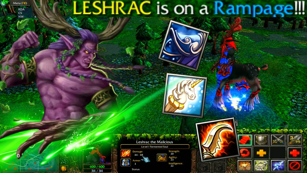 Leshrac God - Explosion RAMPAGE! || KurtzDota x teCK || RGC