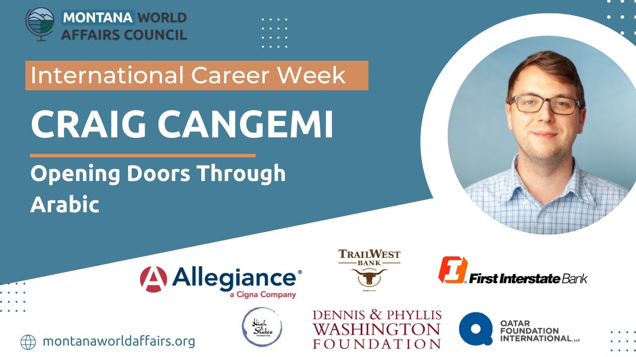 ICW - Craig Cangemi - Opening Doors Through Arabic