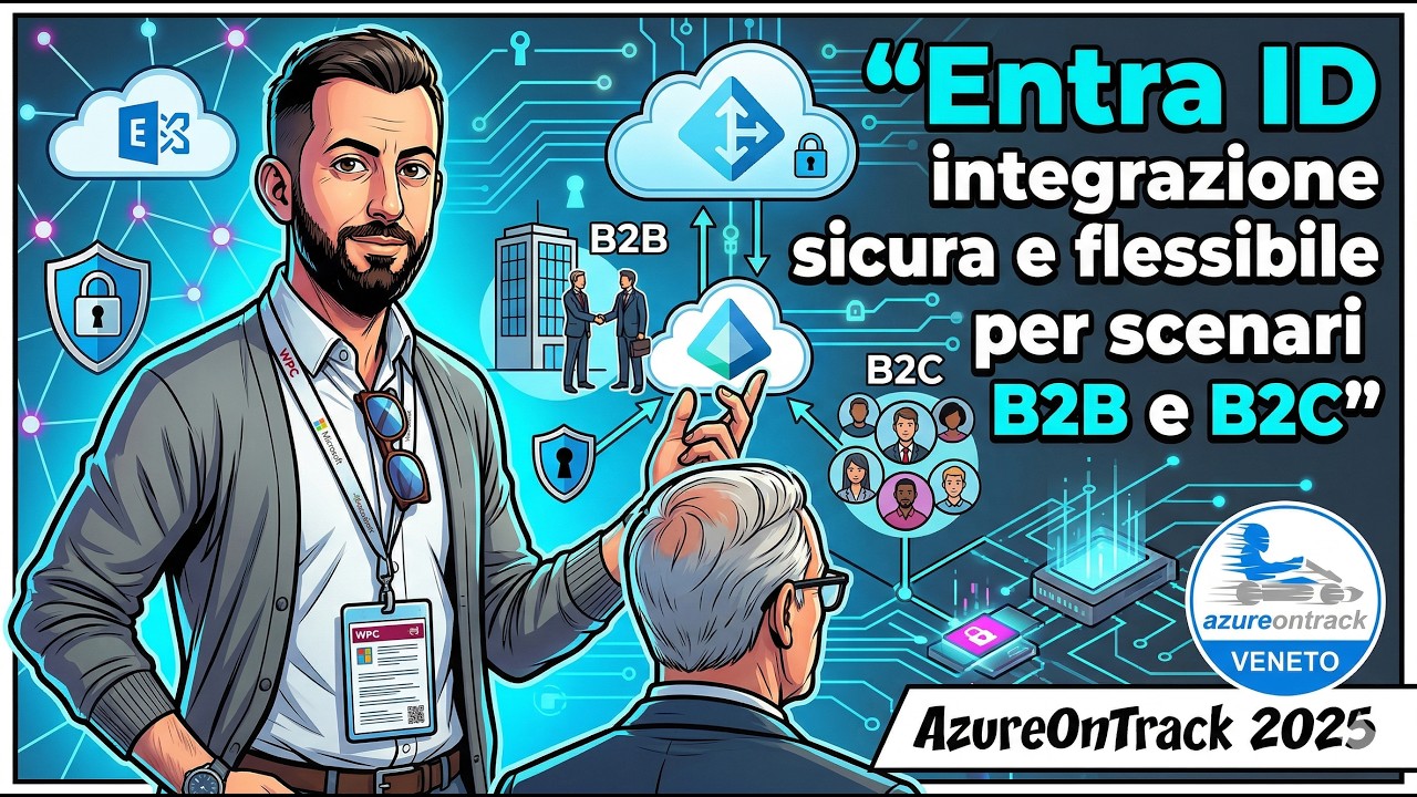 AzureOnTrack 2025 - Entra ID integrazione sicura e flessibile per scenari B2B e B2C (Roberto Tafuri)