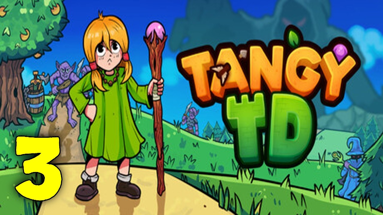 Tangy TD Walkthrough Part 3 Level 6-7 - Mountain Trail & The Pit | No Commentary