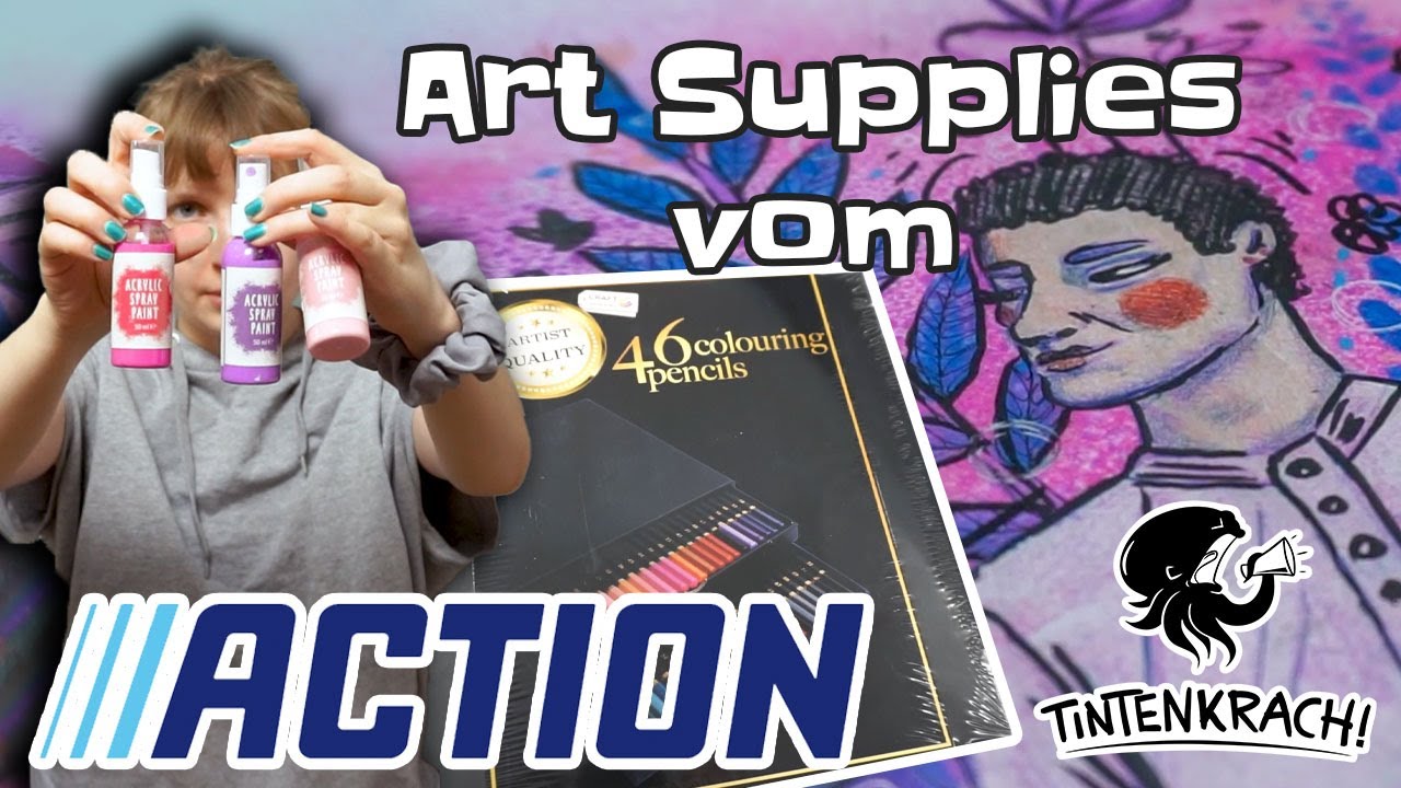 Loot aus dem ACTION MARKT! Ich teste verschiedene Produkte |🐙| TINTENKRACH!