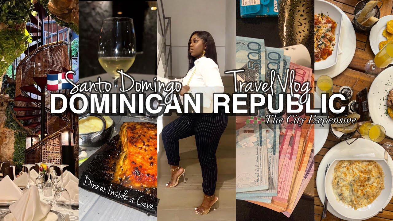 TRAVEL VLOG ✈︎ SANTO DOMINGO, DOMINICAN REPUBLIC PT2| Dinner Inside a Cave, The City Night Life
