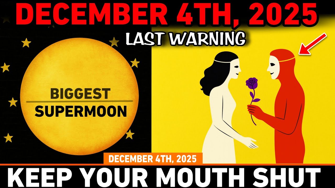 CHOSEN ONES ✨ December 4th SUPERMOON &mdash; The FINAL DESTINY DOOR OPENS! 9 Signs Your MIRACLE Begins NOW