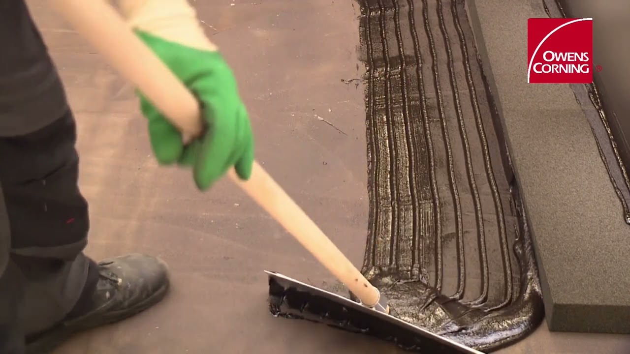 Compact Roof Concrete: FOAMGLAS® READY BLOCK + PC® 500 on T4+ bonded with PC 500 on Concrete