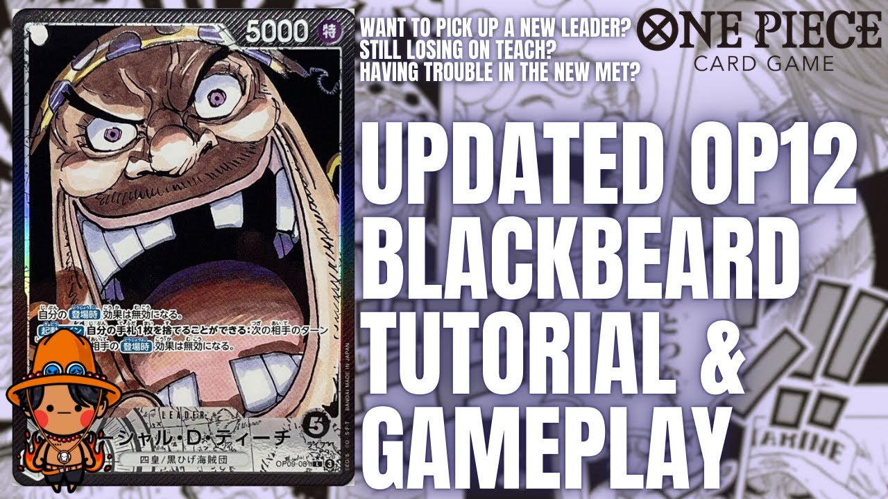 [OP12.5] Looking to Pick up Blackbeard? Updated Blackbeard Tutorial & Gameplay - OPTCGSim Gameplay