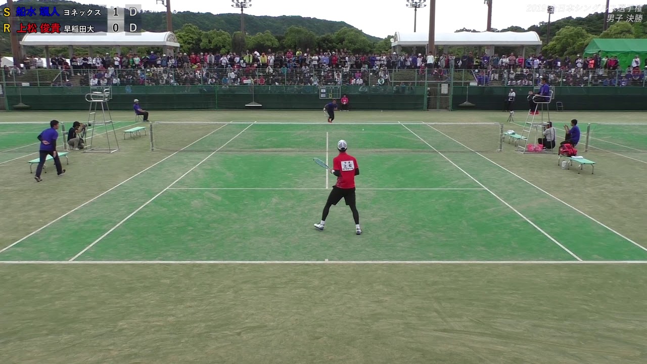 2019 全日本シングルスソフトテニス選手権 男子決勝
