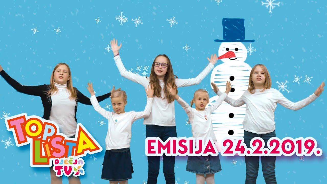 TOP LISTA DJEČJE TELEVIZIJE 24.2.2019.
