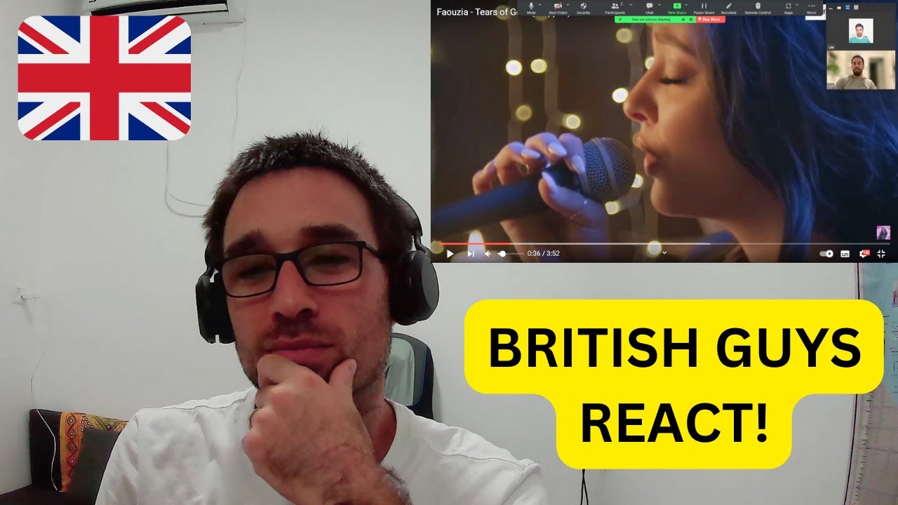 British Reaction to Faouzia - Tears of Gold