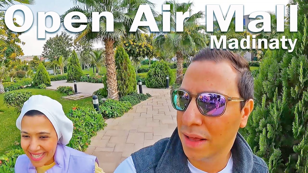 🇪🇬 Walking Around Open Air Mall Madinaty New Cairo, Egypt.📍