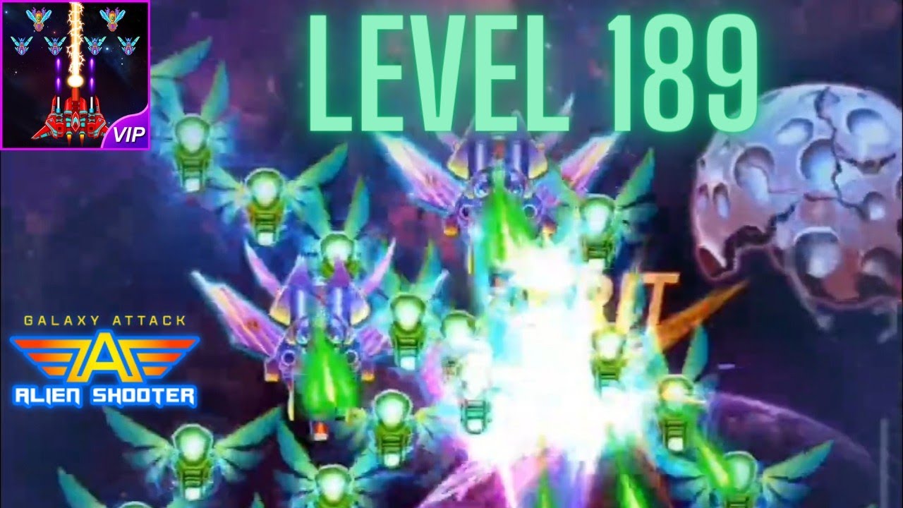 Galaxy Attack Alien Shooter New Level 189 By Zambario Gamers