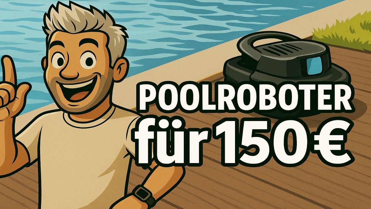 Günstiger Poolroboter im Test! TALOSBO Pleco S1 für nur 150€  Lohnt er sich?|Tim der Heimwerkerkönig