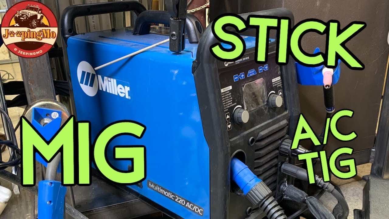 Miller 220 Multiprocess AC/DC welder