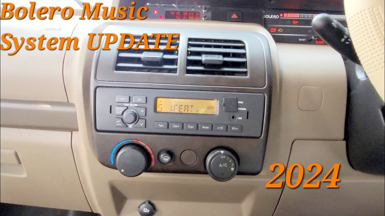 Bolero b6 Music System 2024 ||  New UPDATE stereo 2024 me ||बोलेरो Me ब्लूटूथ #bolero #amitauto0008