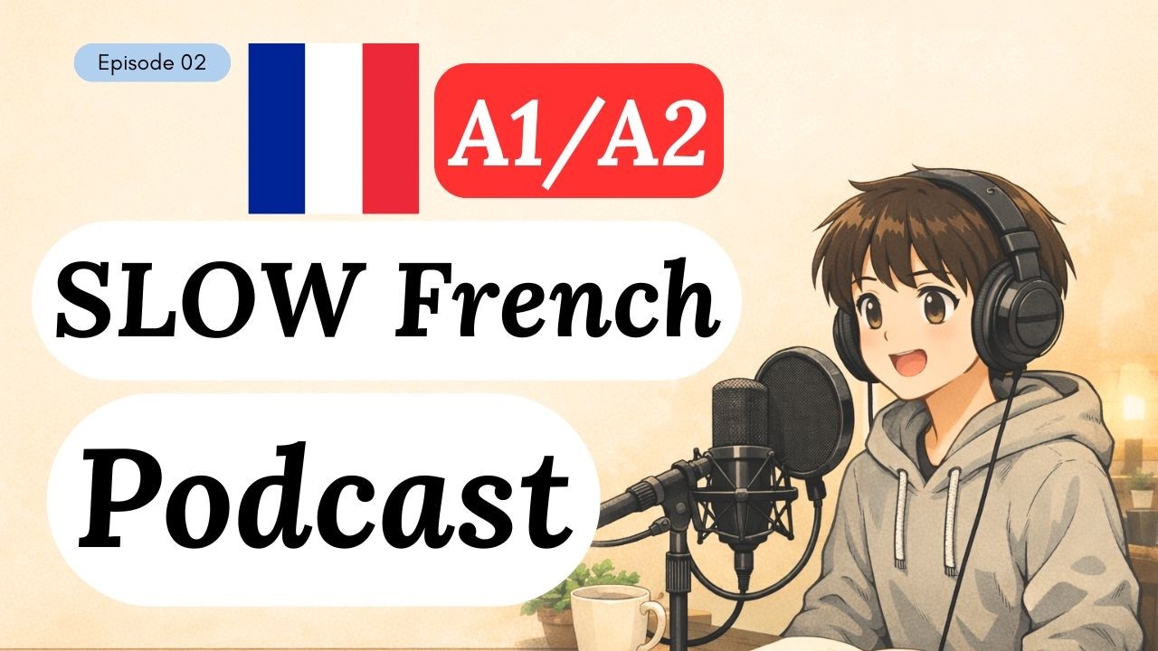 A Motivational Story in Slow French | Learn French Without Fear (A1/A2)