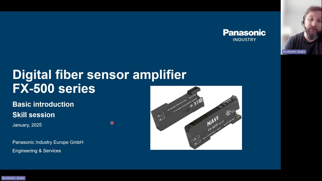 Skill Session Fiber Sensors