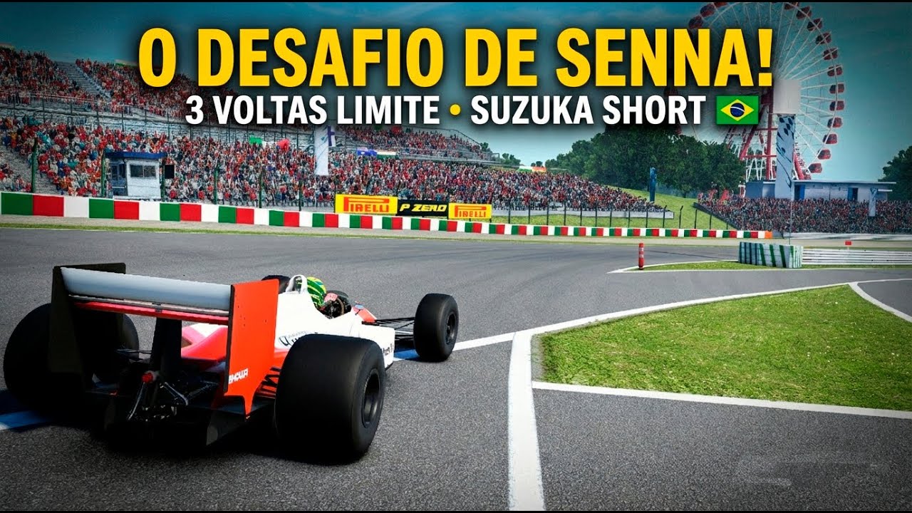 CONSEGUI? 🏁 2m35s para domar a McLaren MP4/4 em Suzuka Curto!