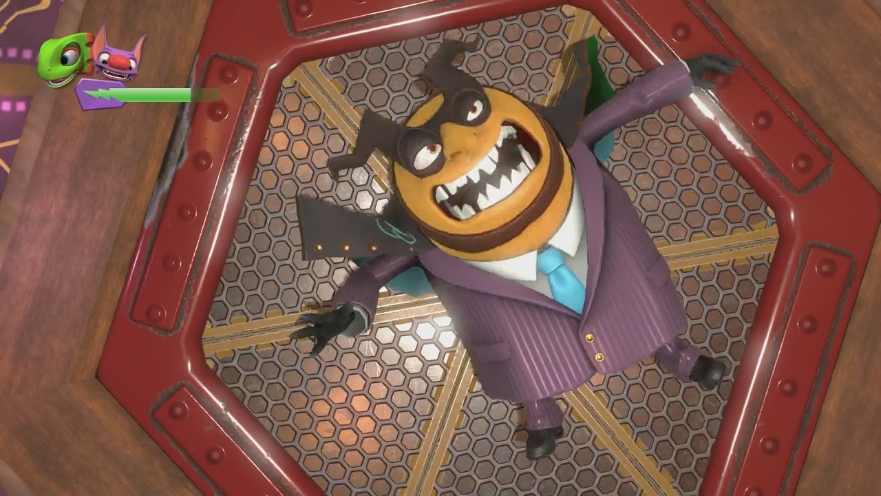 Yooka Laylee Ending & Final Boss Fight - Capital B Boss Fight