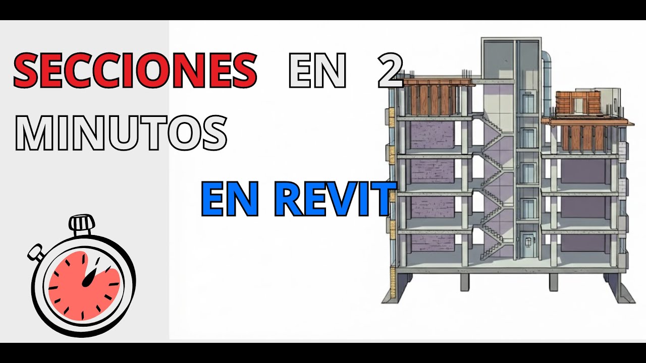Crea SECCIONES en Revit rápido y sin errores