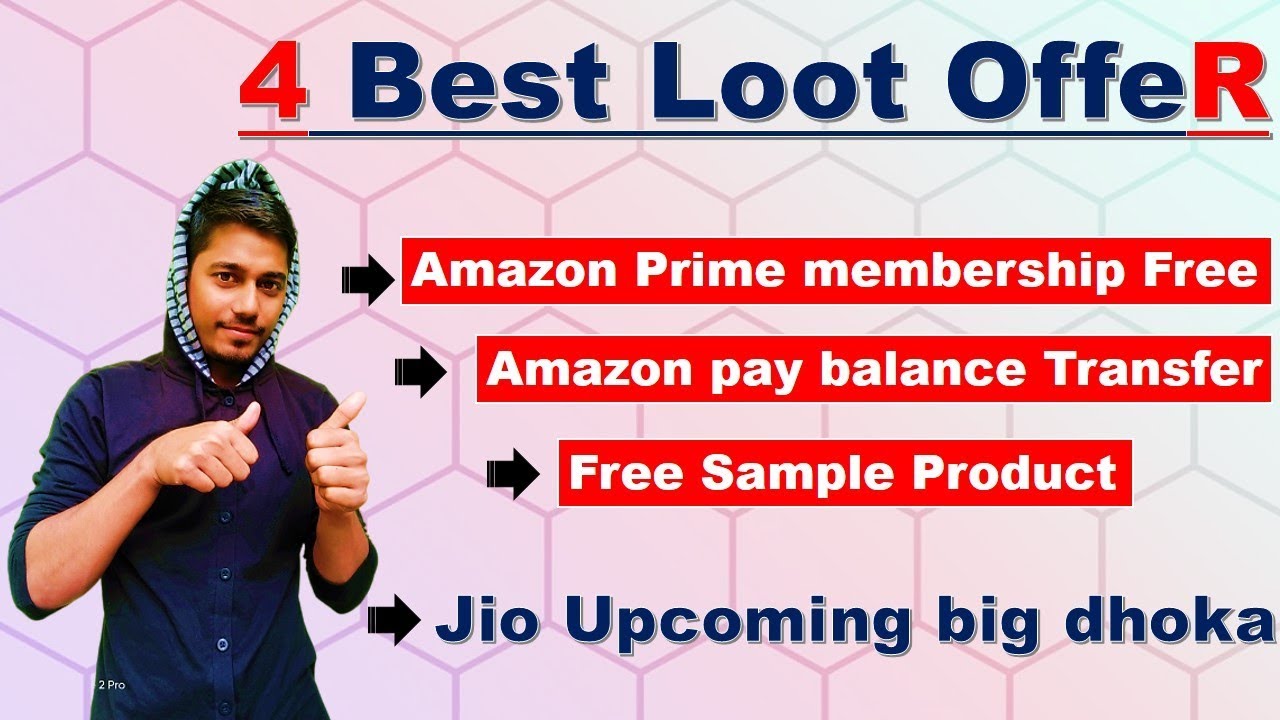 free sample|Free Amazon prime|amazon pay balance transfer to flipkart|jio new bad news