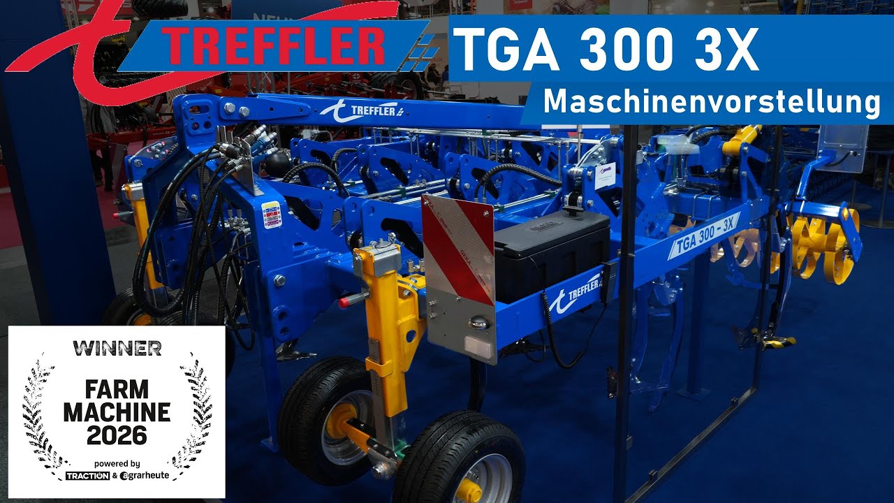 [Maschinenvorstellung] Treffler TGA 300 3X | Farm Machine 2026 | Agritechnica 2025