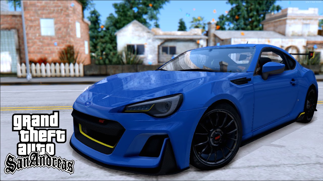 Subaru BRZ STi Concept For GTA San Andreas 2016