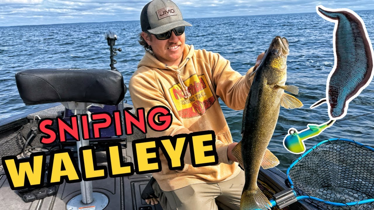 Sniping Minnesota Walleye | Lake Winnibigosh