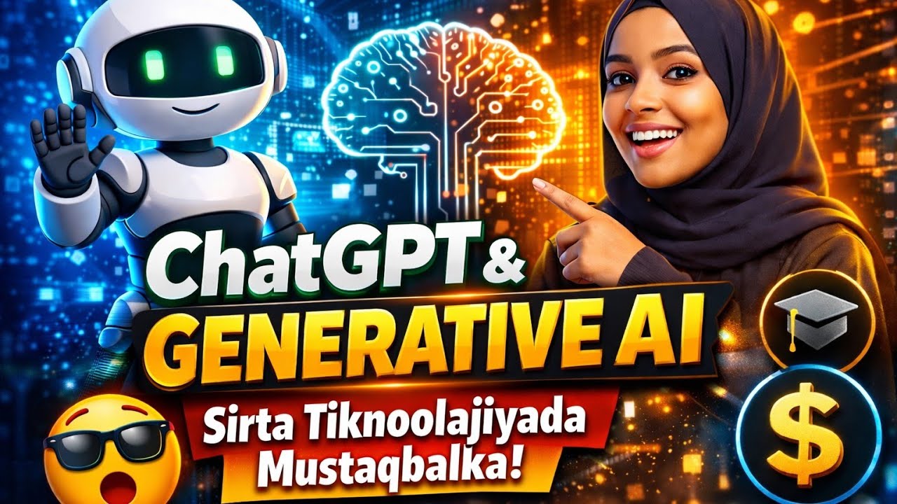 ChatGPT & Generative AI: Sirta Tiknoolajiyada Mustaqbalka