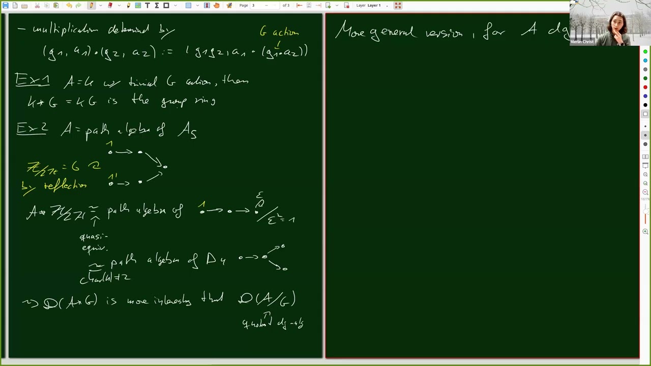 Homotopy group quotients of dg categories and skew group algebras - Merlin Christ (Univ of Bonn)