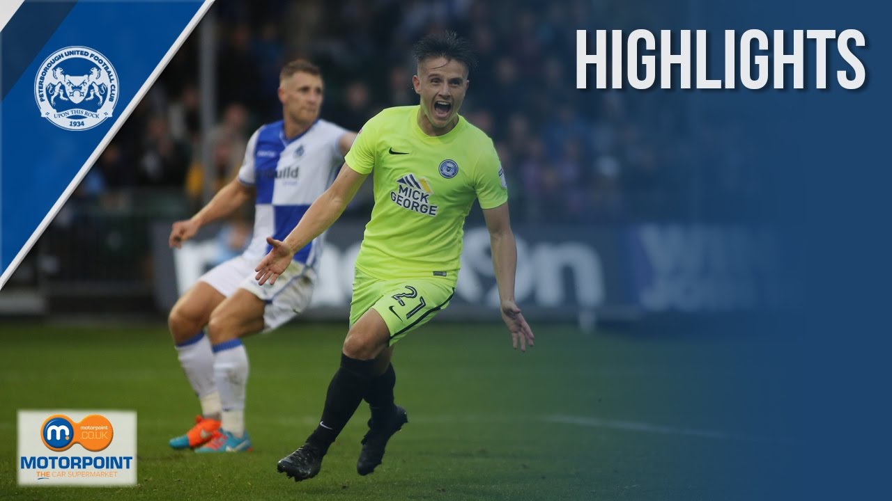 HIGHLIGHTS | Bristol Rovers vs Peterborough United