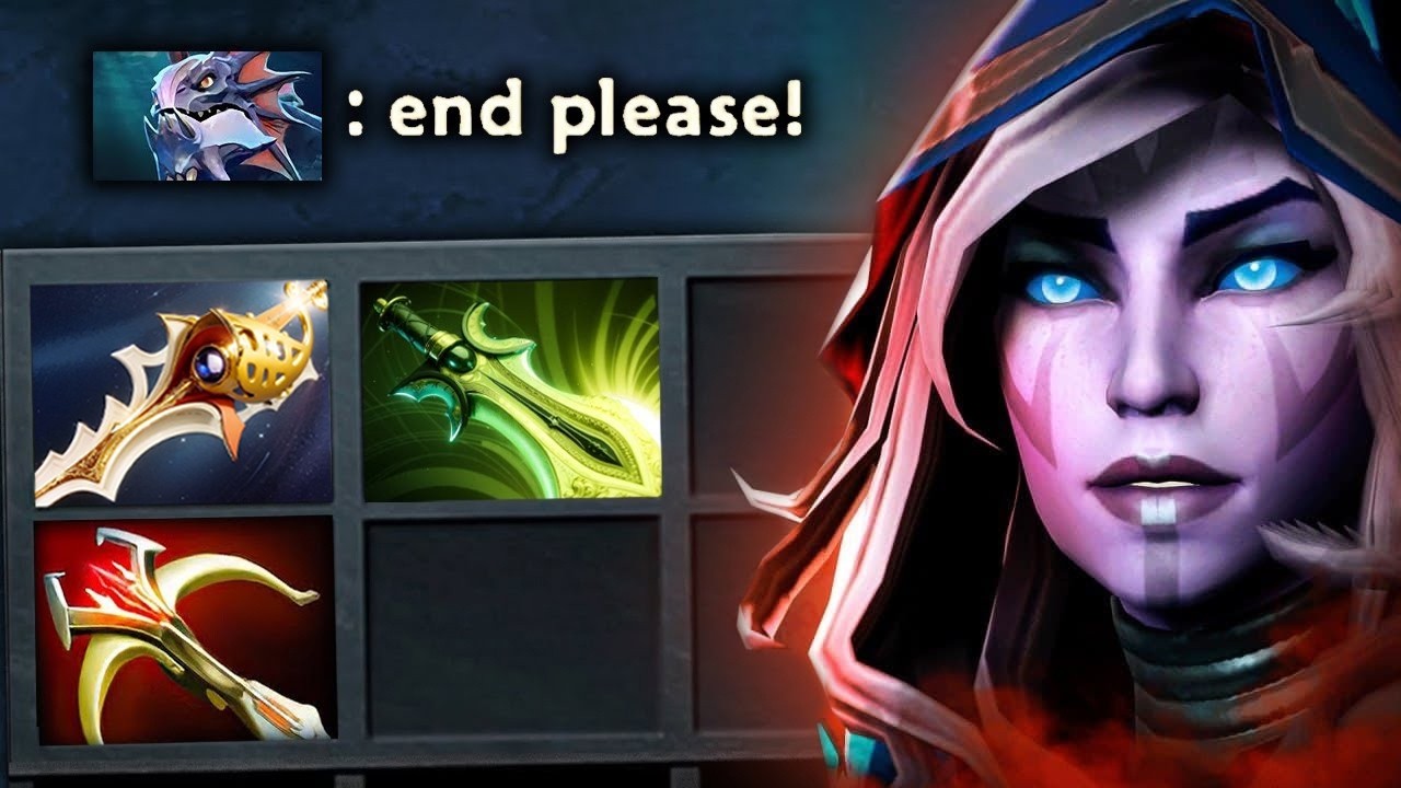 Insane Burst Damage Drow Ranger 31Kills with Divine + Daedalus One Shot Dota 2