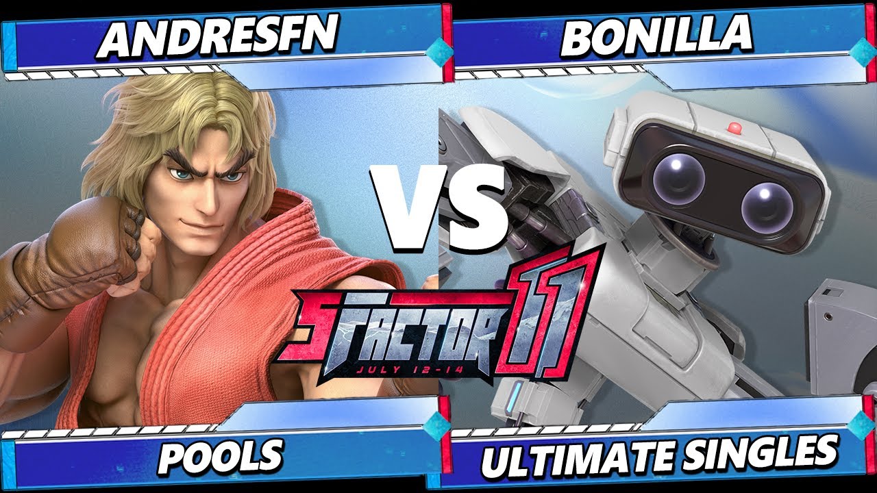 S Factor 11 - AndresFn (Ken, Terry) Vs. Bonilla (ROB) Smash Ultimate - SSBU