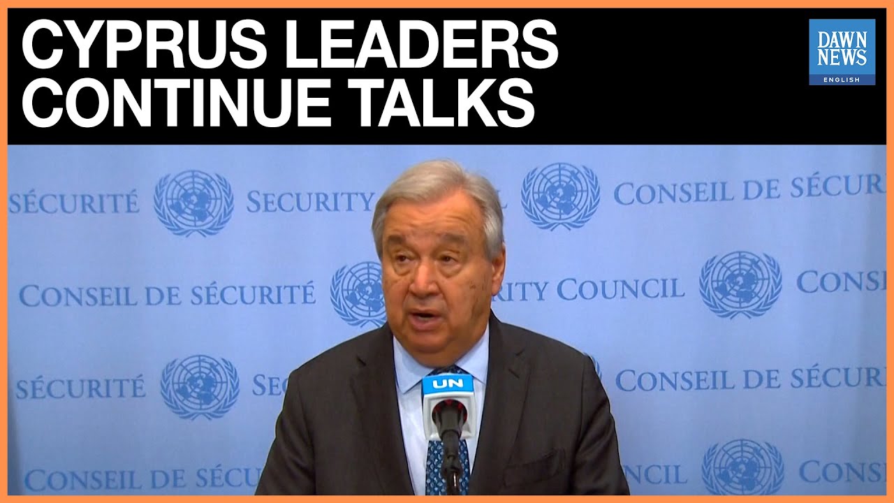 Cyprus Leaders to Continue Confidence-Building Talks: UN | Dawn News English