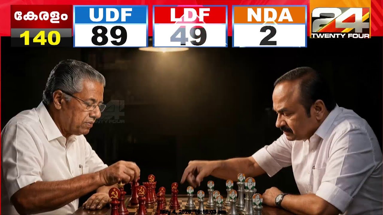 പാലക്കാട് രമേഷ് പിഷാരടി മുന്നിൽ, തിരുവല്ലയിൽ അനൂപ് ആന്റണി മുന്നിൽ | Kerala Election Results 2026