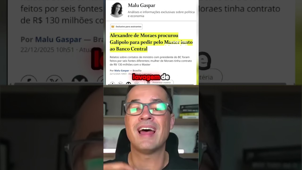 Transação suspeita da família Toffoli com Cunha de Vorcaro 