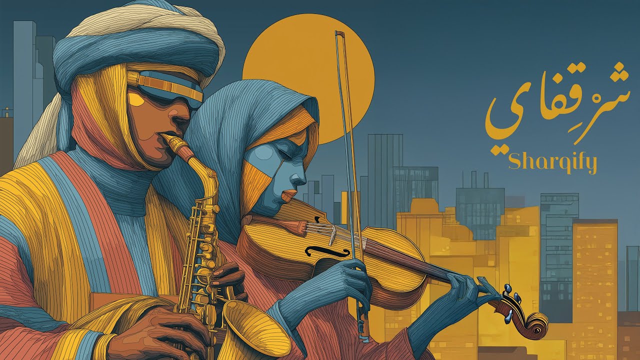 Sharqify | Luminous Oud & violin Jazz | عود وكمان مضيء و جاز | موسيقى التركيز