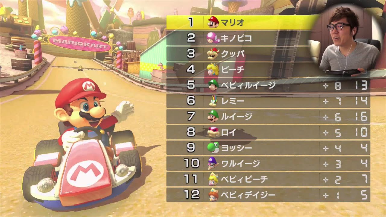 【マリオカート8】初めてキノコカップにチャレンジ！【ヒカキンゲームズ】