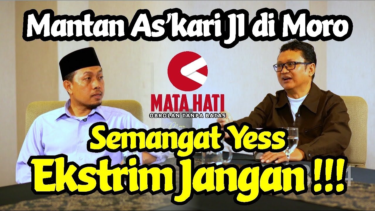 MANTAN AS'KARI JI , SEMANGAT YES, EKSTRIM JANGAN !!! #mantannapiter #matahati #matahatimedia 