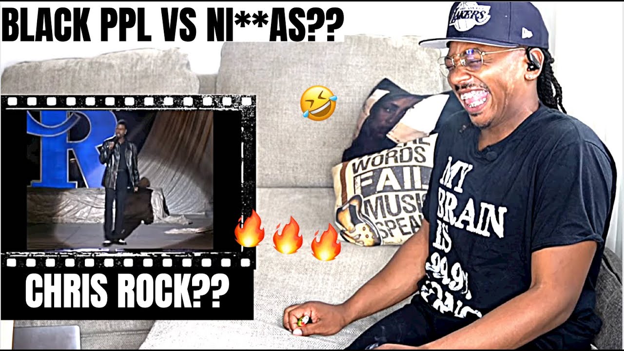 Chris Rock - Black People VS.NI**AS REACTION (Bring the Pain 1996)